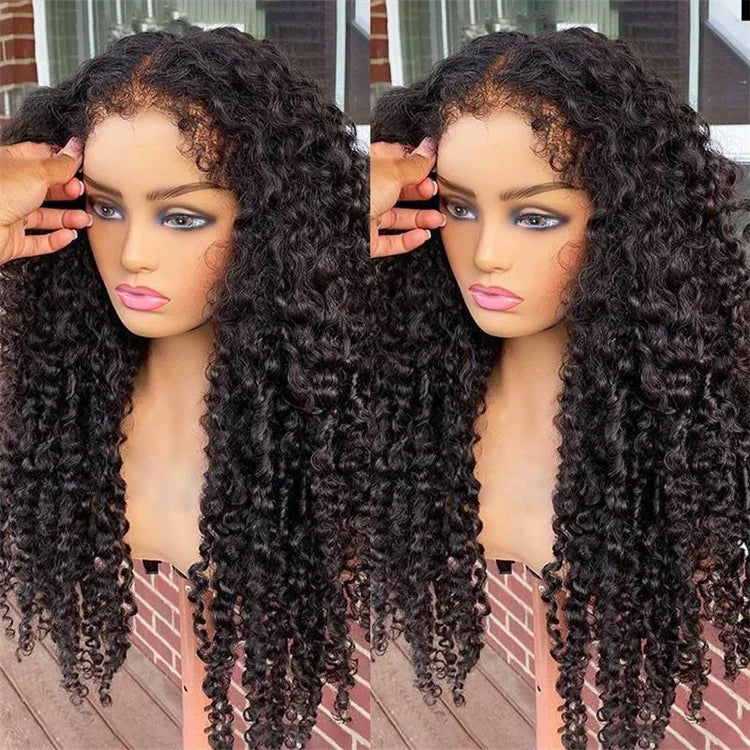 360 Full HD Lace Virgin Brazilian Kinky Curly Frontal Wigs Virgin Brazilian Human Hair Lace Wigs